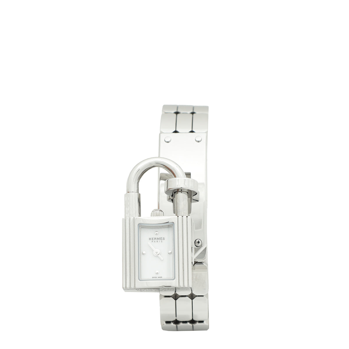 Hermes Steel Mini Model, 16 mm Quartz Movement Kelly Watch-Hermes-THE CLOSET