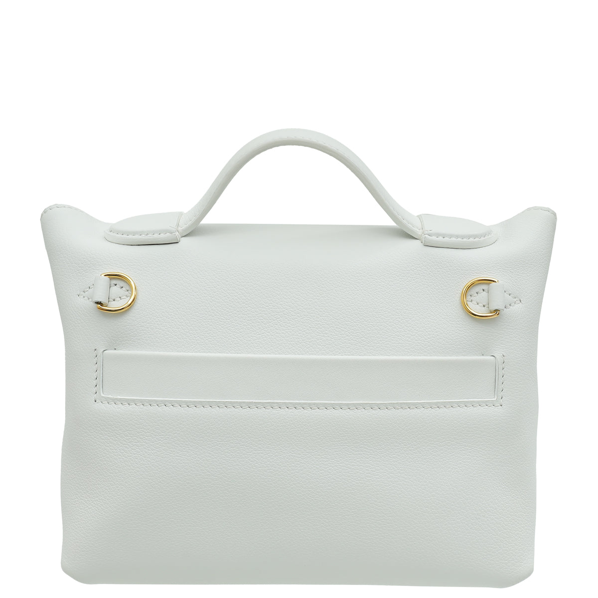 Hermes New White 24/24 21  Mini Evercolor, Swift Leather Bag