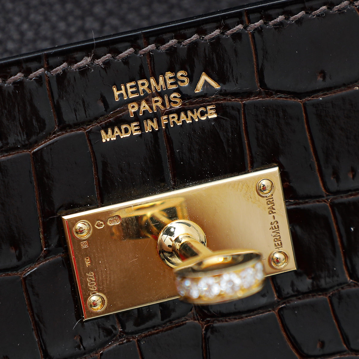 Brand new] Hermes steeple 25 stamp B gold