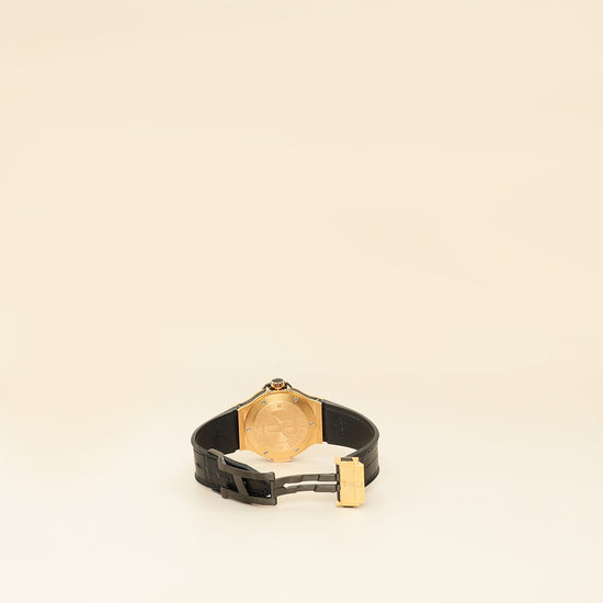 Hublot 18K Rose Gold Diamond Big Bang Quartz 38mm Watch-Hublot-THE CLOSET