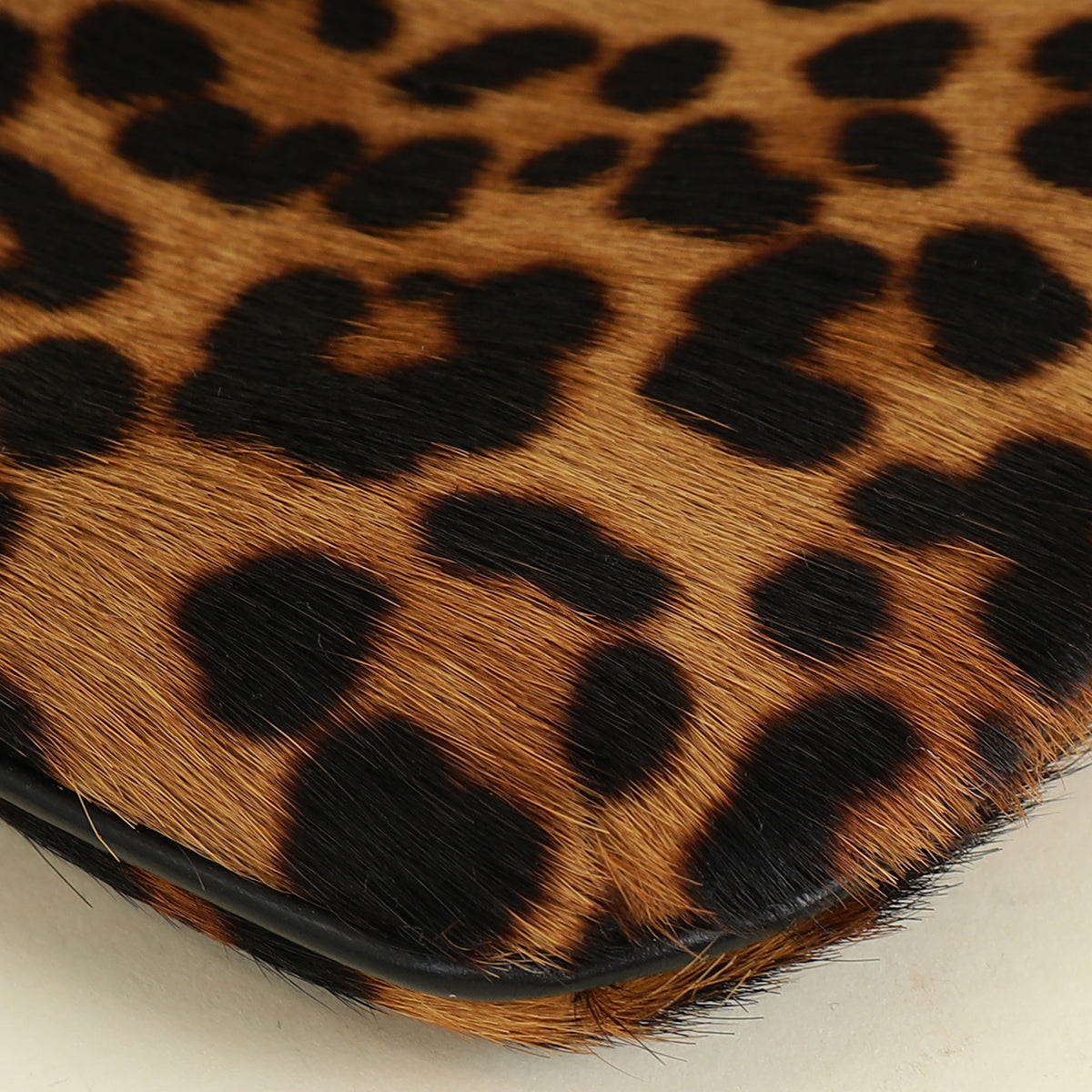 Jacquemus Leopard Print Brown Le Bisou Perle Bag