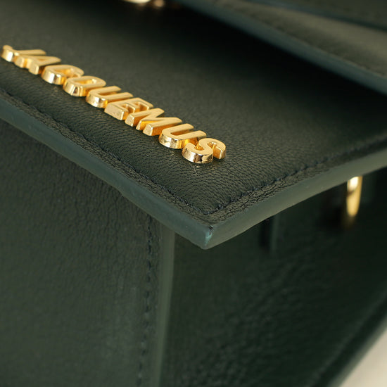 Jacquemus Emerald Green Le Chiquito Moyen Forever Bag