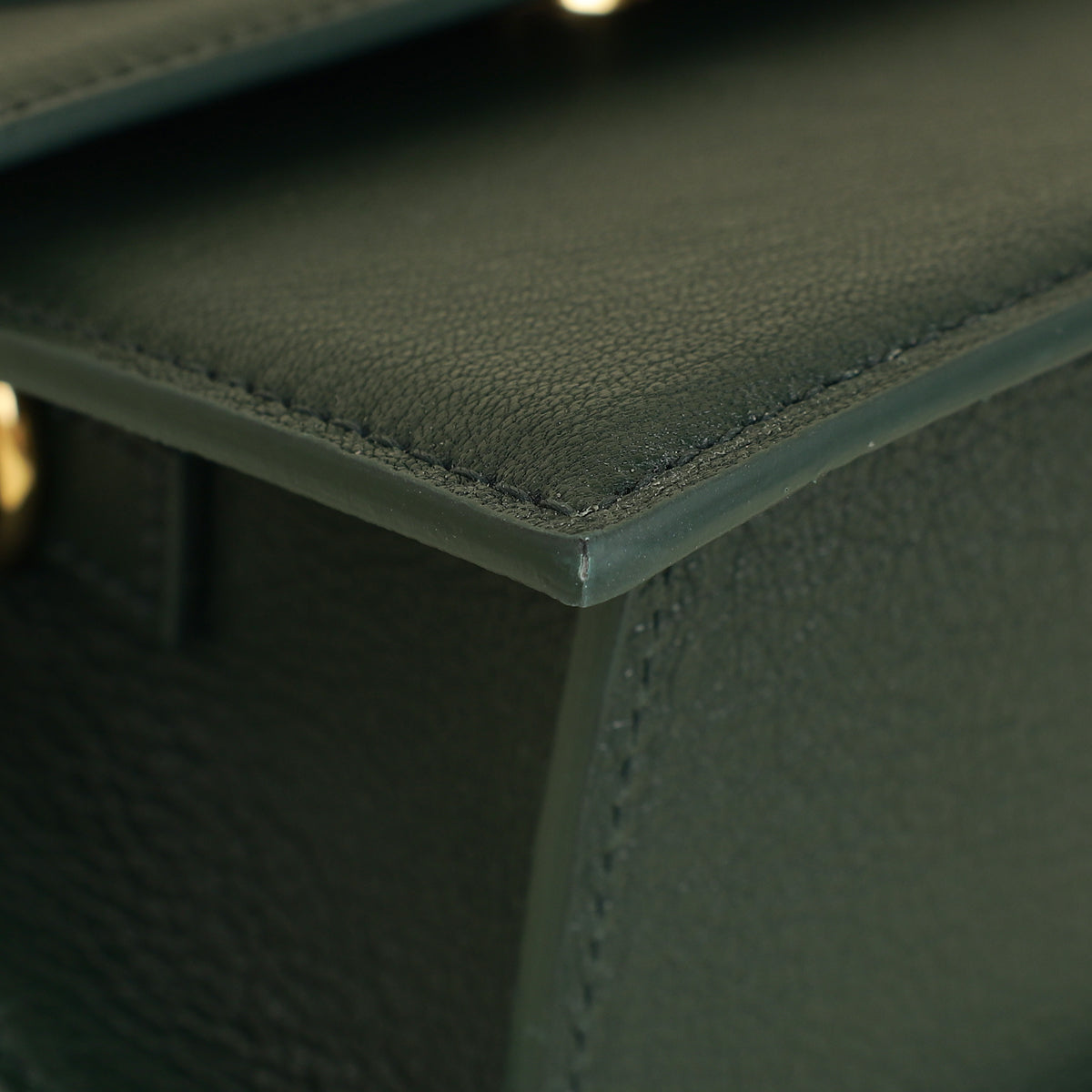 Jacquemus Emerald Green Le Chiquito Moyen Forever Bag