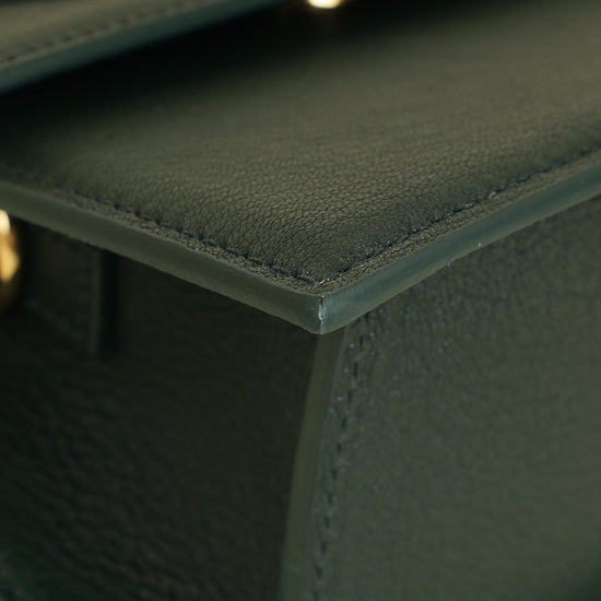 Jacquemus Emerald Green Le Chiquito Moyen Forever Bag