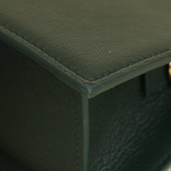 Jacquemus Emerald Green Le Chiquito Moyen Forever Bag