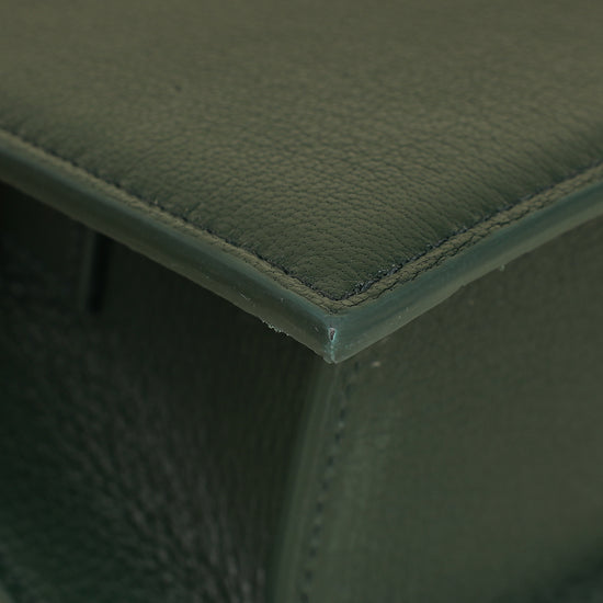 Jacquemus Emerald Green Le Chiquito Moyen Forever Bag