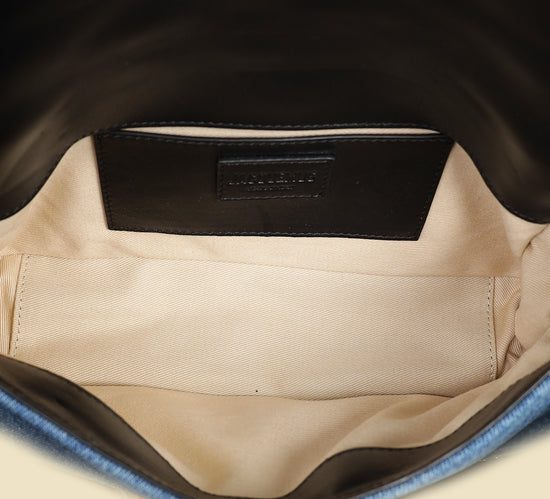 Jacquemus Bicolor Le Bambimou Denim Padded Bag-Jacquemus-THE CLOSET