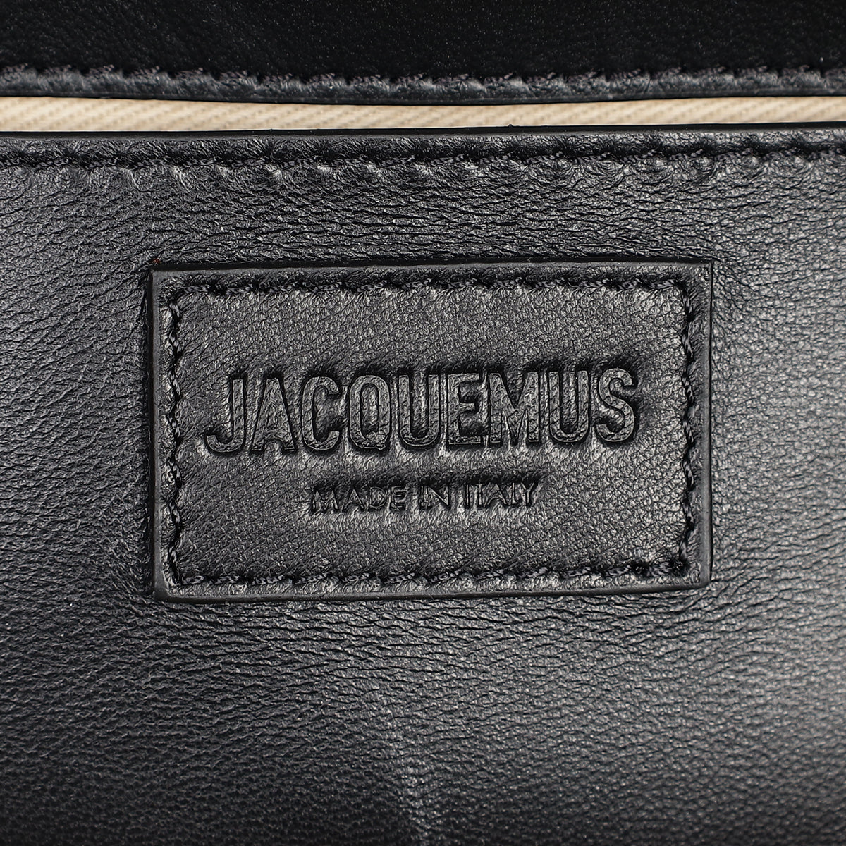 Jacquemus Bicolor Le Bambimou Denim Padded Bag-Jacquemus-THE CLOSET