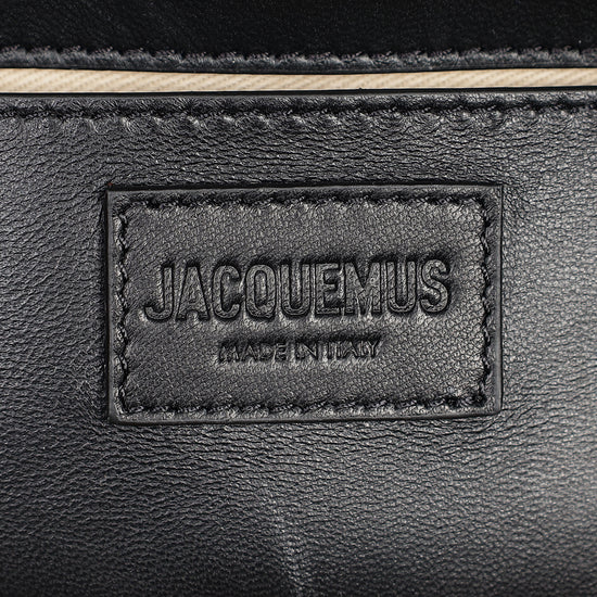 Jacquemus Bicolor Le Bambimou Denim Padded Bag-Jacquemus-THE CLOSET