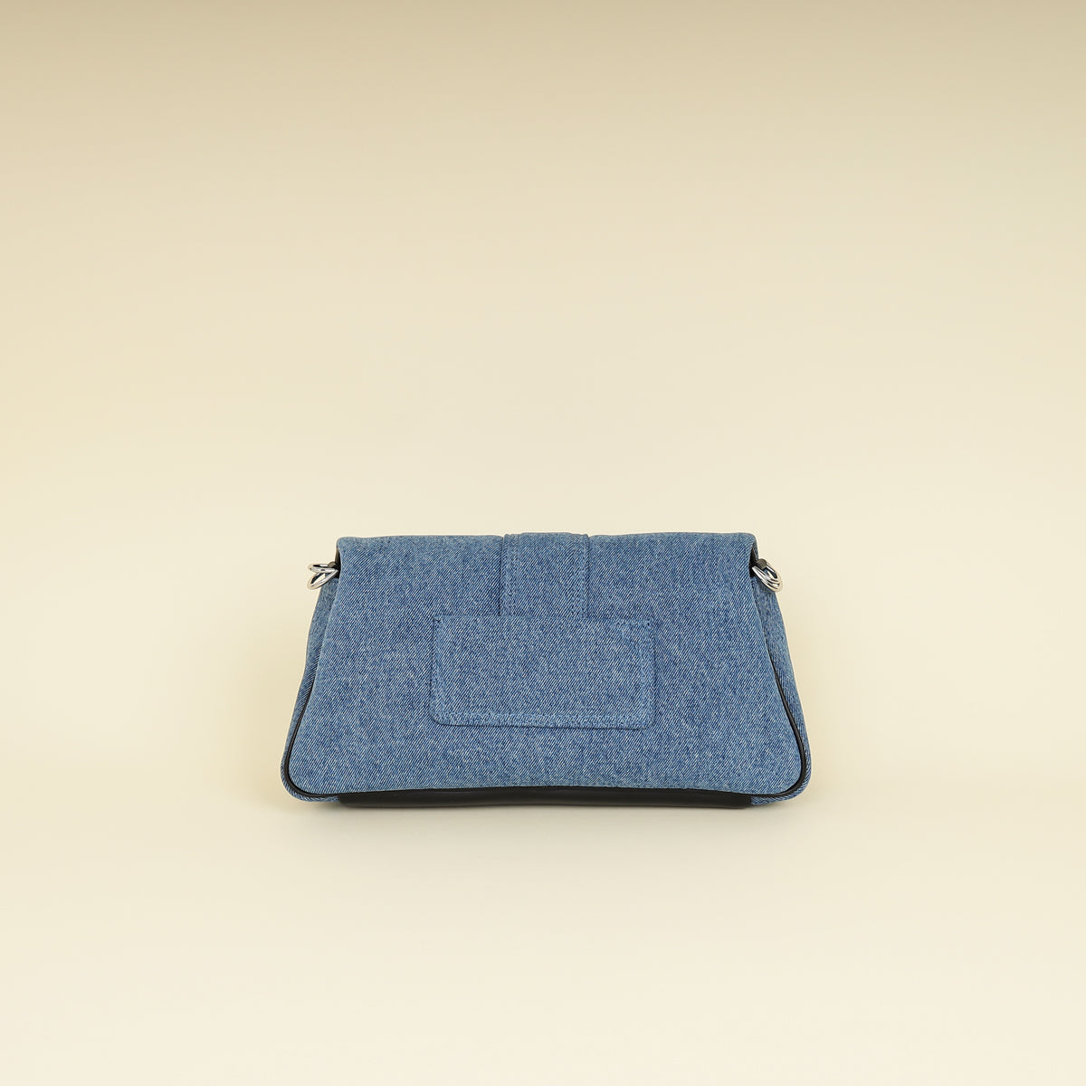 Jacquemus Bicolor Le Bambimou Denim Padded Bag-Jacquemus-THE CLOSET