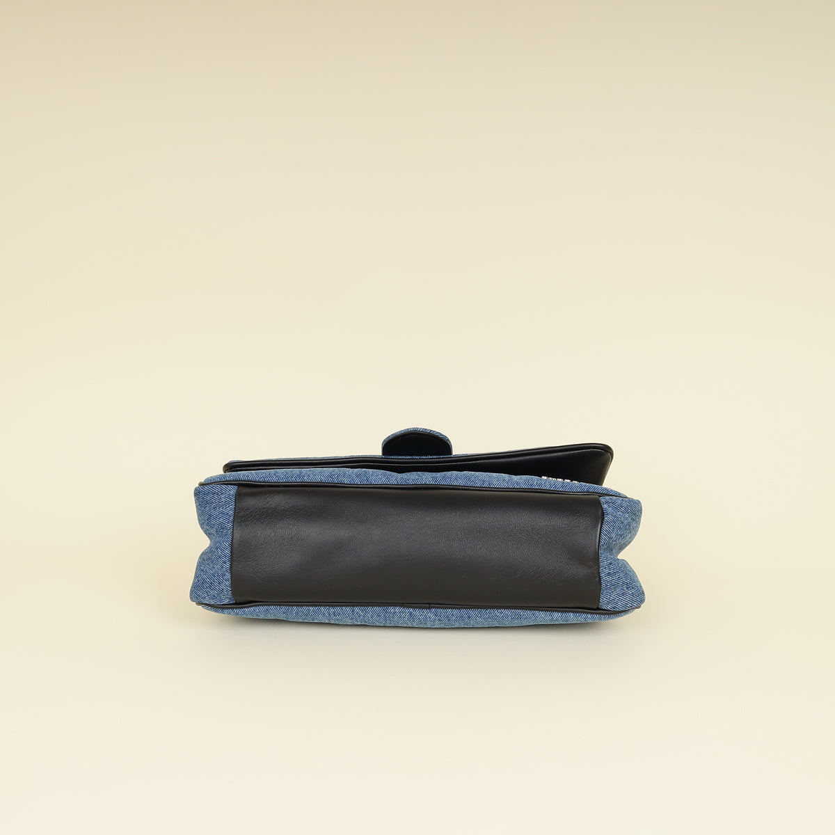 Jacquemus Bicolor Le Bambimou Denim Padded Bag-Jacquemus-THE CLOSET