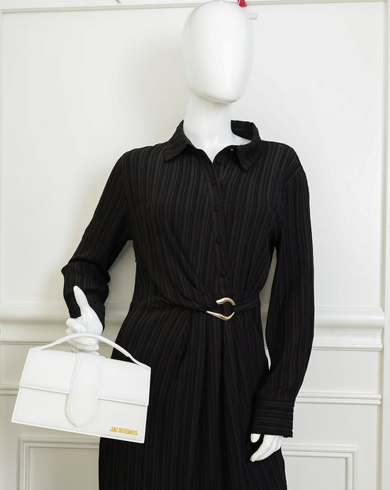 Jacquemus White The Bambino Les Classiques Large Bag