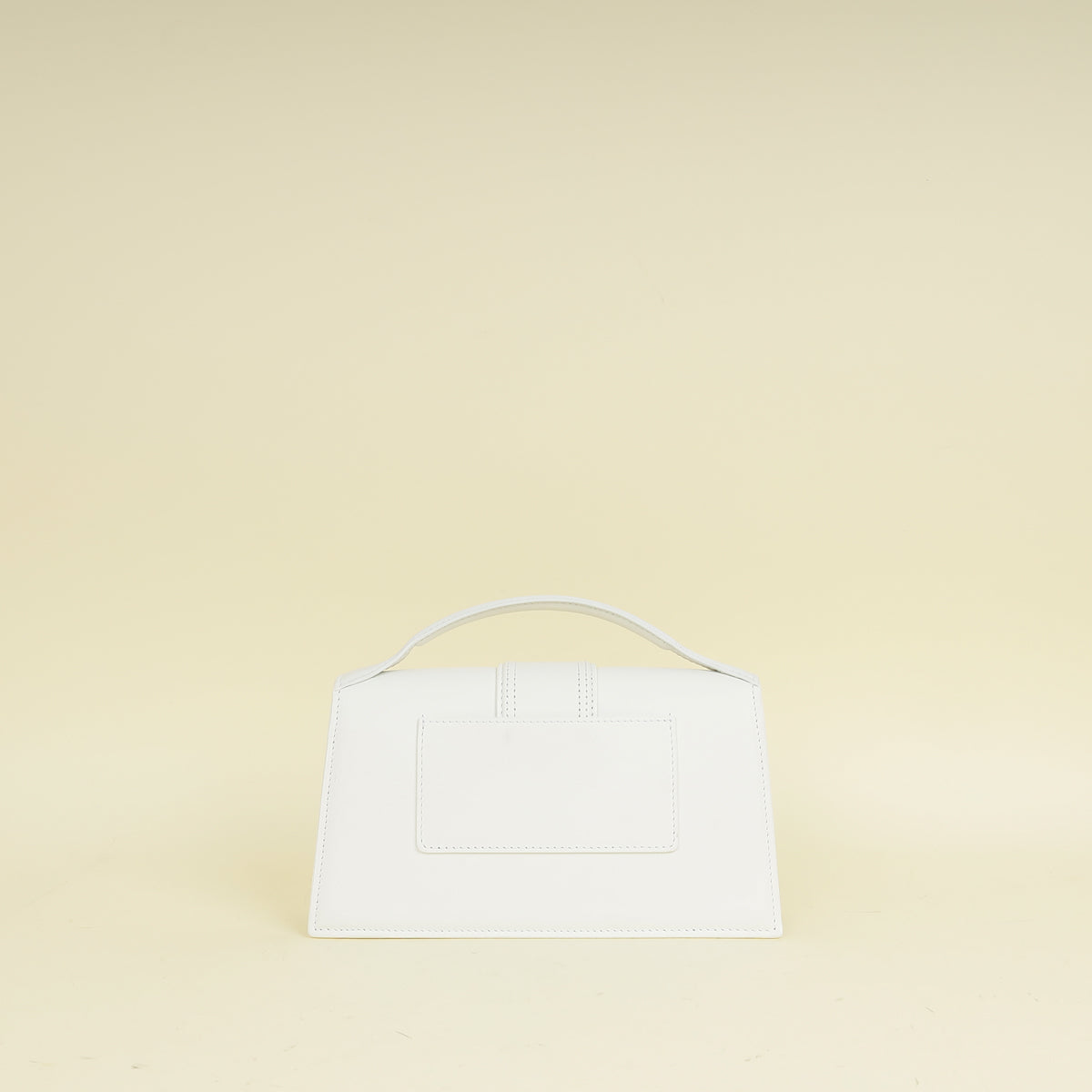Jacquemus White The Bambino Les Classiques Large Bag