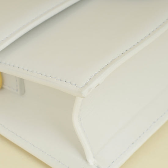 Jacquemus White The Bambino Les Classiques Large Bag