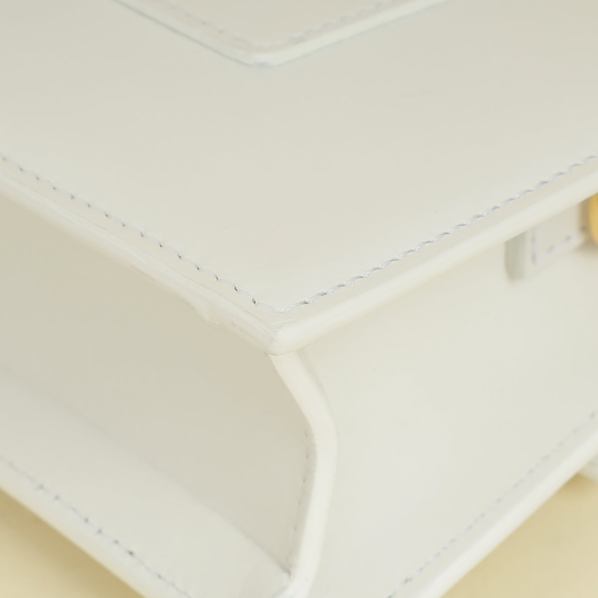 Jacquemus White The Bambino Les Classiques Large Bag