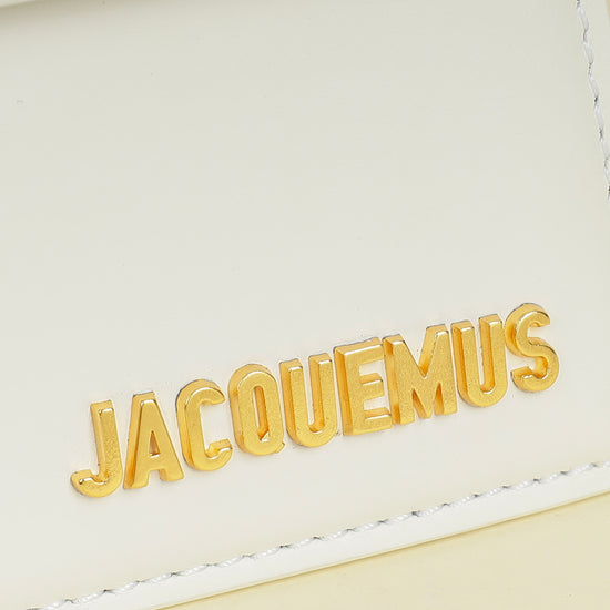 Jacquemus White The Bambino Les Classiques Large Bag