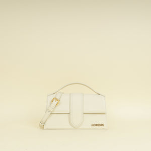 Jacquemus Ivory The Bambino Les Classiques Large Bag