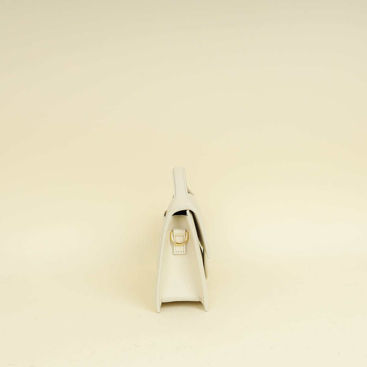 Jacquemus Ivory The Bambino Les Classiques Large Bag