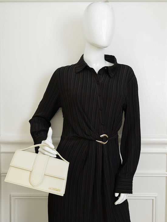 Jacquemus Ivory The Bambino Les Classiques Large Bag