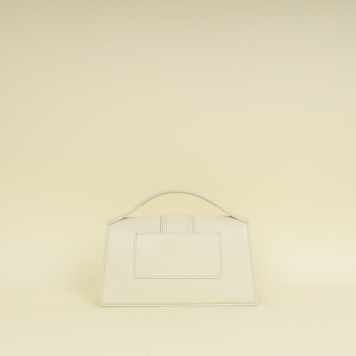 Jacquemus Ivory The Bambino Les Classiques Large Bag
