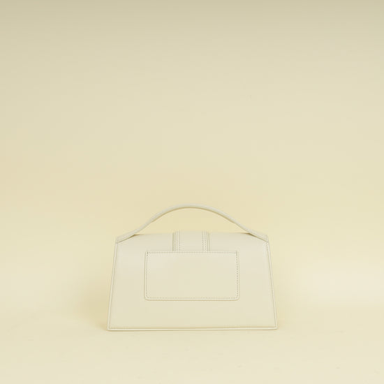 Jacquemus Ivory The Bambino Les Classiques Large Bag