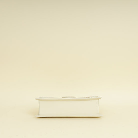 Jacquemus Ivory The Bambino Les Classiques Large Bag