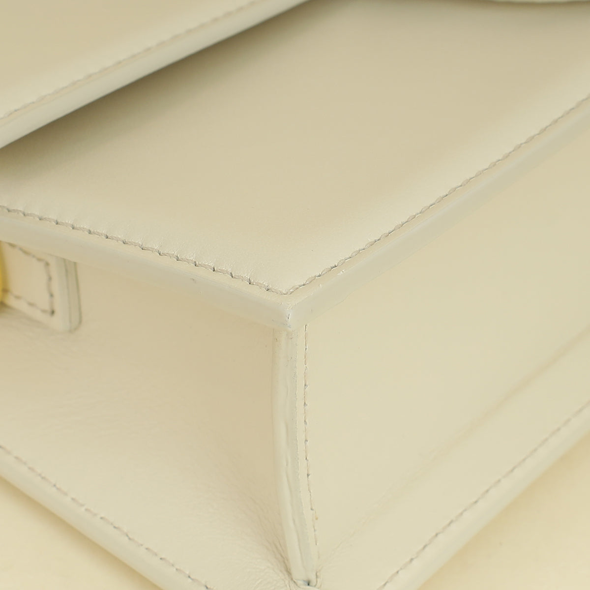 Jacquemus Ivory The Bambino Les Classiques Large Bag