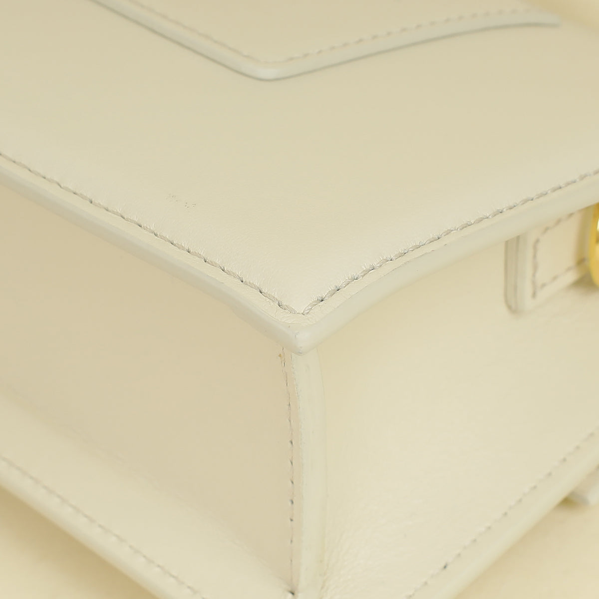 Jacquemus Ivory The Bambino Les Classiques Large Bag