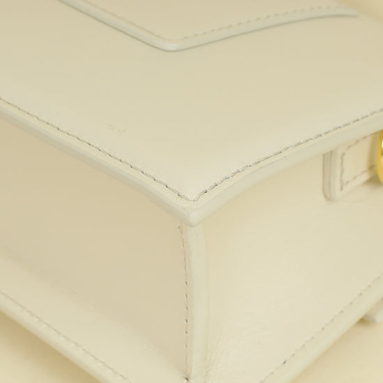 Jacquemus Ivory The Bambino Les Classiques Large Bag