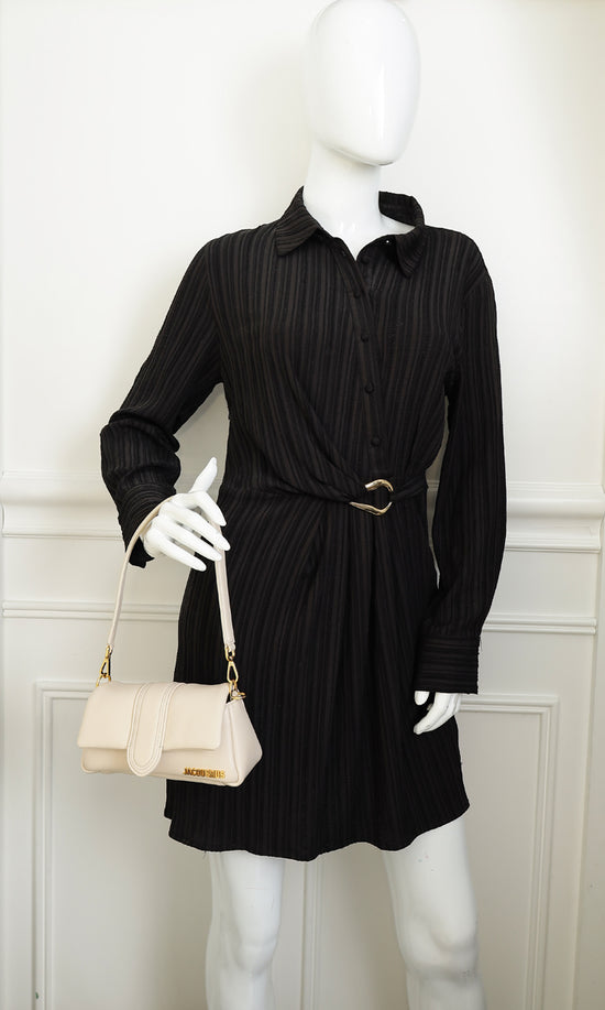 Jacquemus Ivory Le Petit Bambimou Chouchou Bag