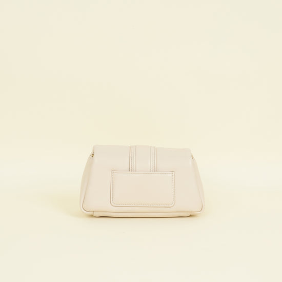 Jacquemus Ivory Le Petit Bambimou Chouchou Bag
