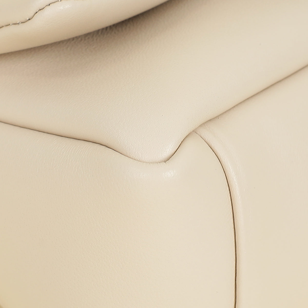 Jacquemus Ivory Le Petit Bambimou Chouchou Bag