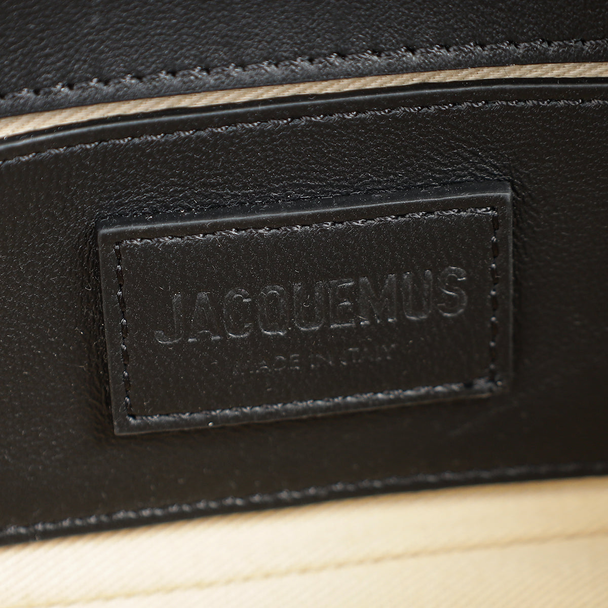 Jacquemus Black Le Petit Bambimou Chouchou Bag