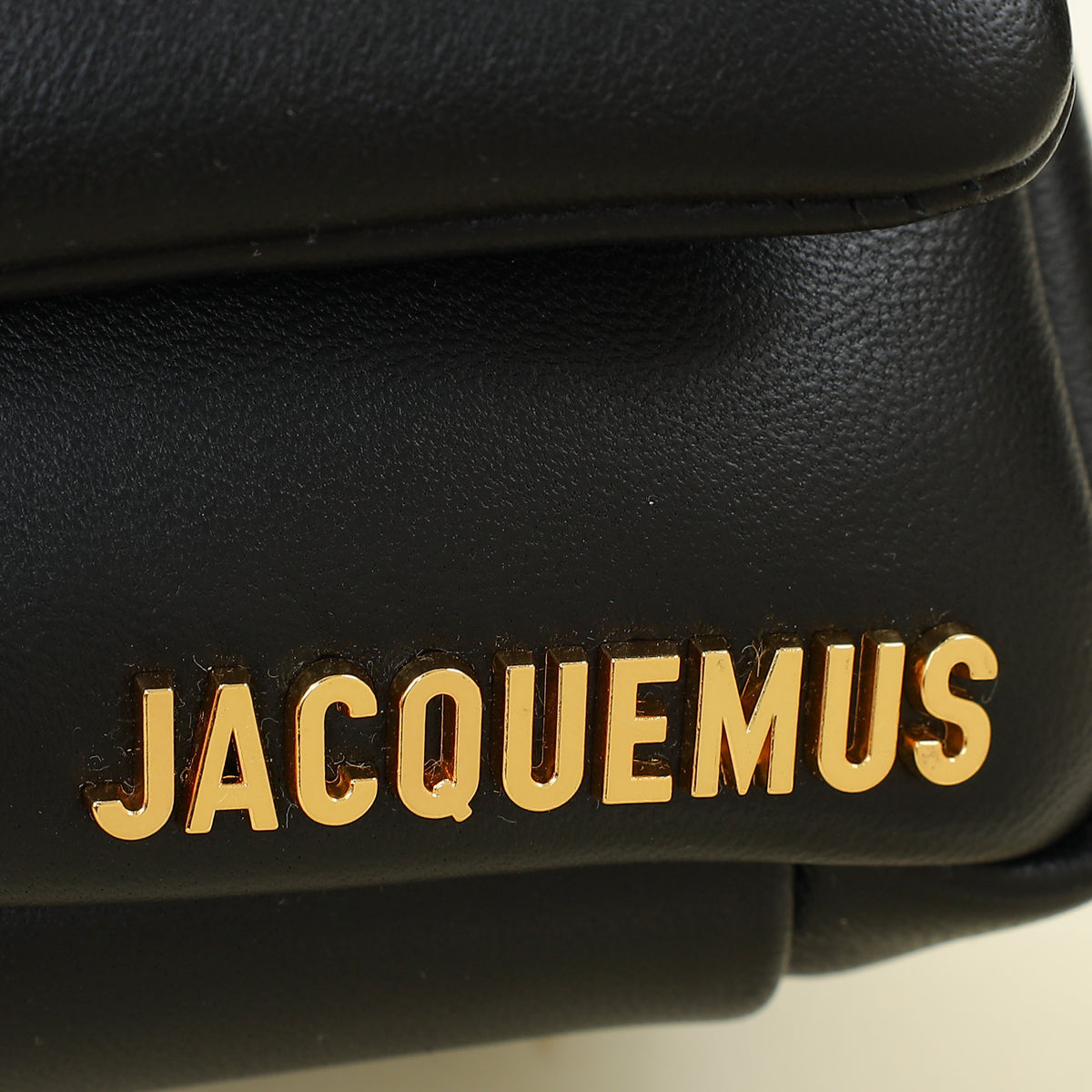 Jacquemus Black Le Petit Bambimou Chouchou Bag