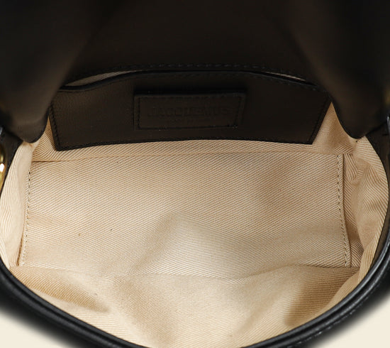 Jacquemus Black Le Petit Bambimou Chouchou Bag