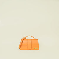 Jacquemus Orange The Large Bambino Le Classic Bag