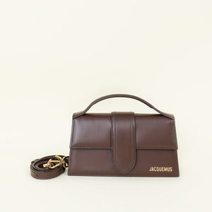 Jacquemus Chocolate The Large Bambino Le Classic Bag