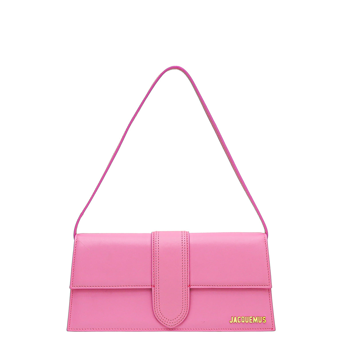 Jacquemus Pink Le Bambino Long Flap Shoulder Bag-Jacquemus-THE CLOSET