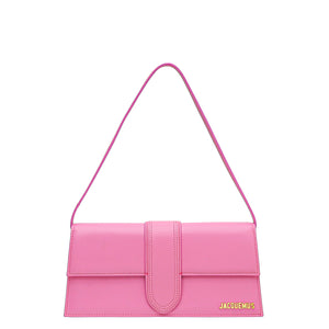 Jacquemus Pink Le Bambino Long Flap Shoulder Bag