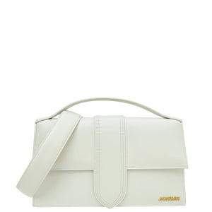 Jacquemus White Le Bambinou Les Classiques Flap Bag