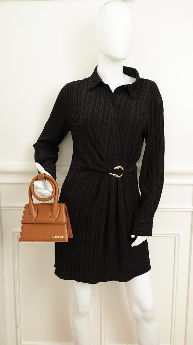 Jacquemus Light Brown Les Classiques The Knot Chiquito Bag-Jacquemus-THE CLOSET