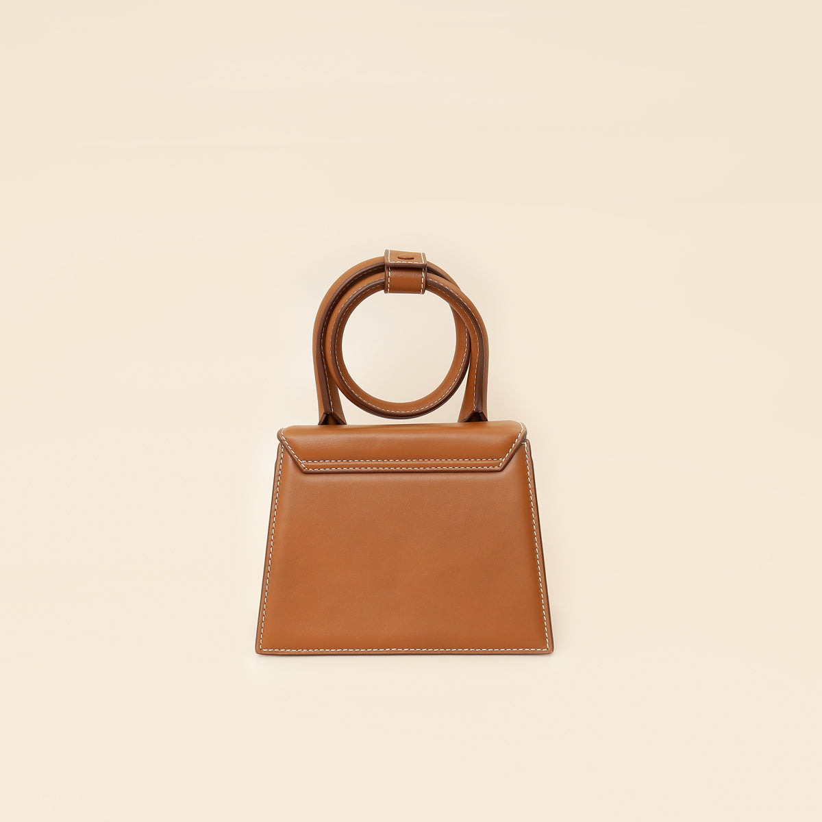 Jacquemus Light Brown Les Classiques The Knot Chiquito Bag-Jacquemus-THE CLOSET