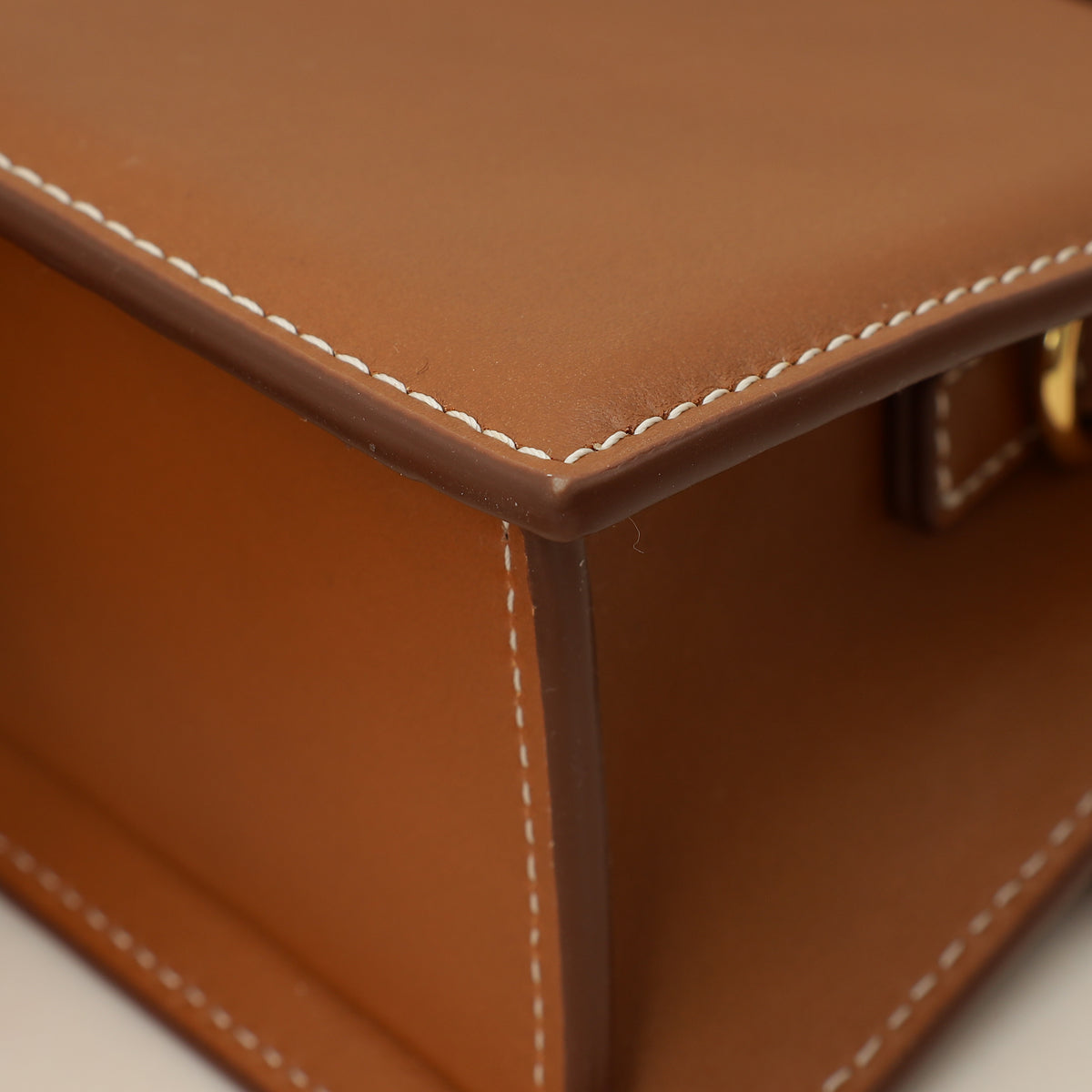 Jacquemus Light Brown Les Classiques The Knot Chiquito Bag-Jacquemus-THE CLOSET