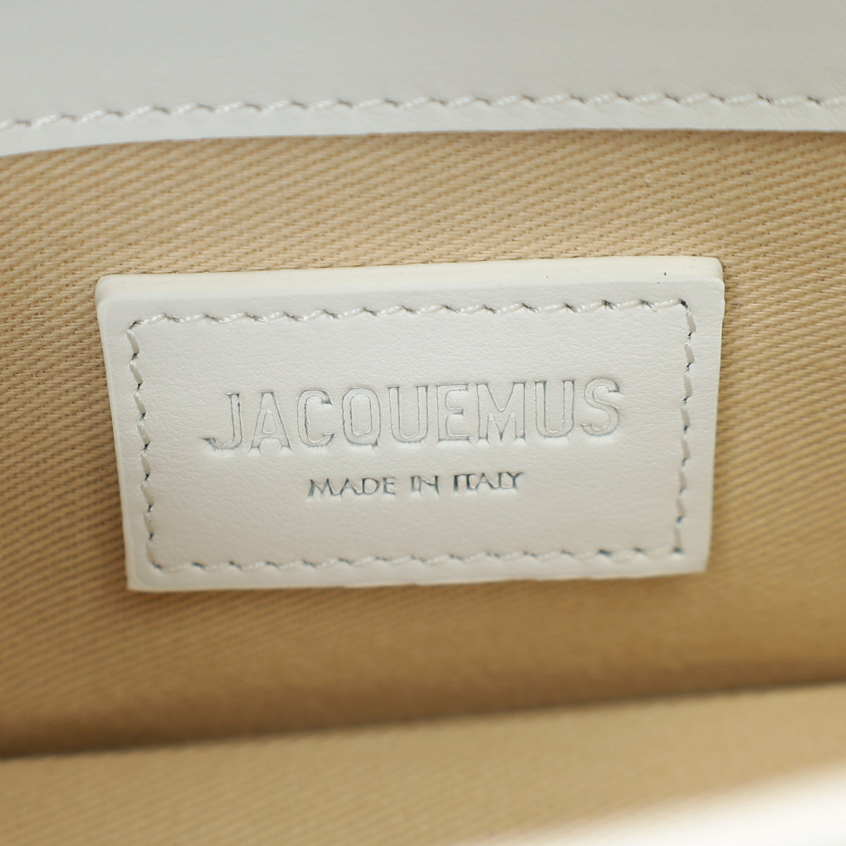Jacquemus White Les Classiques The Bambino Bag-Jacquemus-THE CLOSET
