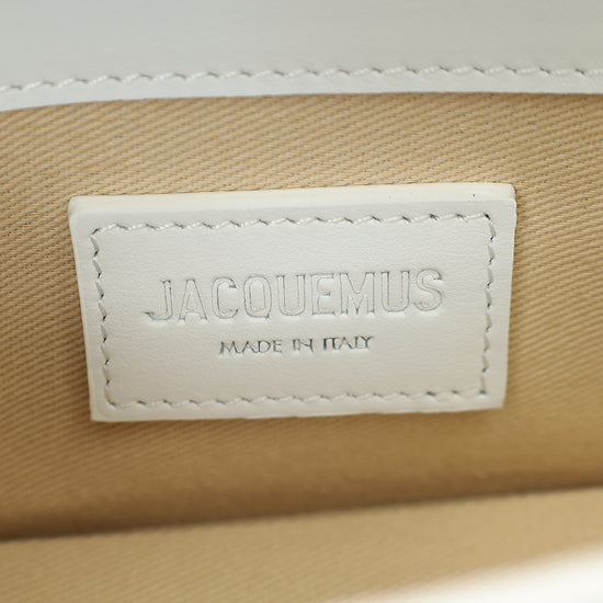 Jacquemus White Les Classiques The Bambino Bag-Jacquemus-THE CLOSET