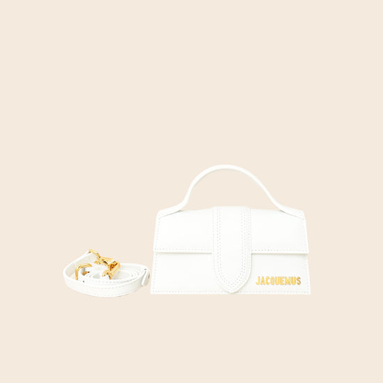 Jacquemus White Les Classiques The Bambino Bag-Jacquemus-THE CLOSET