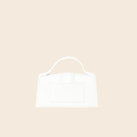 Jacquemus White Les Classiques The Bambino Bag-Jacquemus-THE CLOSET
