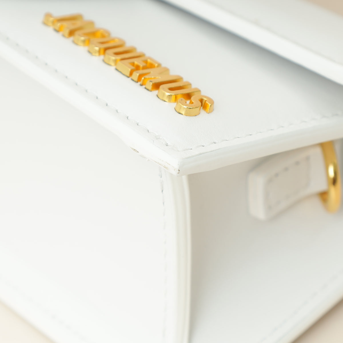 Jacquemus White Les Classiques The Bambino Bag-Jacquemus-THE CLOSET