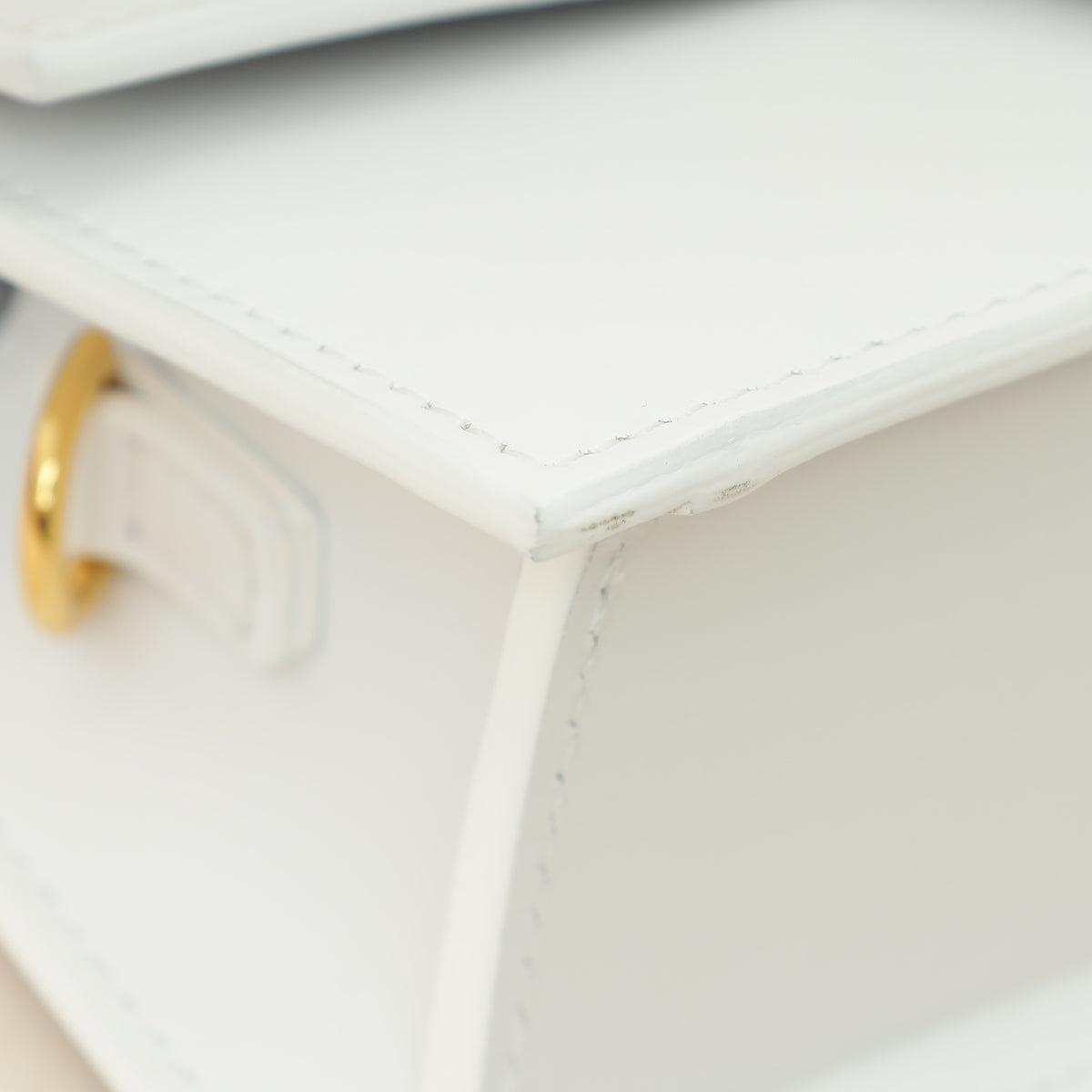 Jacquemus White Les Classiques The Bambino Bag-Jacquemus-THE CLOSET