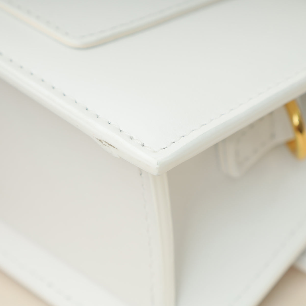 Jacquemus White Les Classiques The Bambino Bag-Jacquemus-THE CLOSET